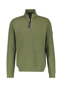 Lerros Herren Sweatshirt "Lerros Sweattroyer für Herren, unifarben", grün, Gr. 5XL, 90% Baumwolle, 10% Polyester, Sweatshirts