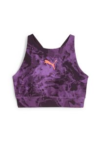 Puma Damen Sport-BH "IndividualBLAZE Eversculpt Fußball-BH Damen", Gr. M, lila, Obermaterial: 77% Polyester, 23% Elasthan; Innenmaterial: 100%