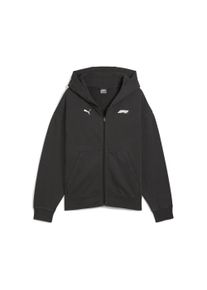 Puma Herren Sweatjacke "F1 Graphic Hoodie mit durchgehendem Reißverschluss Herren", schwarz, Gr. M, Obermaterial: 100% Baumwolle; Kapuzenfutter: 100%