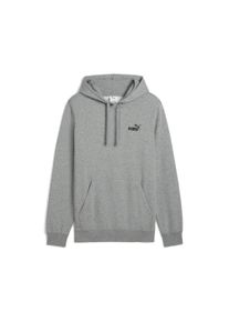 Puma Herren Hoodie "Essentials Small No. 1 Logo Hoodie Herren", grau, Gr. XL, Obermaterial: 68% Baumwolle, 32% Polyester; Kapuzenfutter: 100%