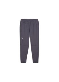 Puma Herren Laufhose "SEASONS Trailrunning-Hose Herren", grau, Gr. L, Obermaterial: 10% Elasthan, 90% Polyester; Taschenfutter: 100% Polyester, Hosen