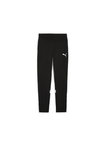 Puma Kinder Sporthose "IndividualRise Hose Jugendliche", schwarz-weiß, Gr. 116, unifarben, Obermaterial: 100% Polyester; Taschenfutter: 100%