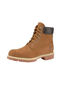 Timberland Schnürboots "6 inch Premium FTB", Gr. 50, braun, Nubukleder, sportlich, Schuhe, Winterstiefel, Schnürstiefel, Winterschuhe, wasserdicht