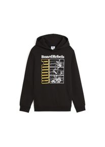 Puma Kinder Hoodie "Mid 90s Hoodie Jungen", schwarz, Gr. 140, Obermaterial: 34% Polyester, 66% Baumwolle; Kapuzenfutter: 100% Baumwolle; Rippe: 3%