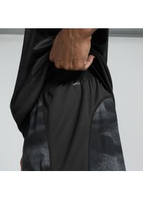 Puma Herren Laufshorts "VELOCITY 7" Laufshorts mit Allover-Print Herren", schwarz, Gr. M, bedruckt, Obermaterial: 88% Polyester, 12% Elasthan;