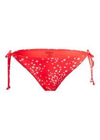 Roxy Damen Bikini-Hose "Pt Beach Classics"poppy rot dancing ditsy swim, Gr. XL, 85% Polyester, 15% Elasthan, Badehosen