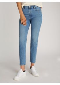 Tommy Hilfiger Damen Slim-fit-Jeans "Slim Cigarette High Waist"uma, casual, Gr. 31, unifarben, Denim/Jeans, Obermaterial: 99% Baumwolle, 1% Elasthan,