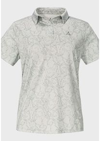 Schöffel SCHÖFFEL Damen Poloshirt "Hiking Polo Shirt Style Todra WMS", beige, sportlich, Gr. 44, Oberstoff: 91% Polyester 9% Elasthan, Shirts