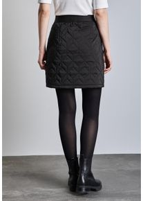 Street One Damen Minirock, schwarz, casual, Gr. 38, unifarben, Stoff, 100% Polyester, Röcke, mit Zipper-Taschen