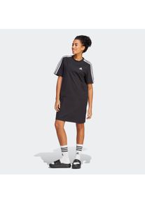 Damen Shirtkleid "W 3S BF T DR", schwarz, sportlich, Gr. S, adidas Sportswear, clean, Obermaterial: 100% Baumwolle, Kleider
