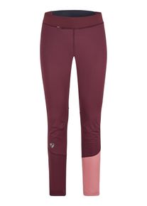 Ziener Damen Funktionstights "NURA", rot, Gr. 34, Obermaterial: 1. 100% Polyester; 2. 85% Polyamid, 15% Elasthan;, Hosen