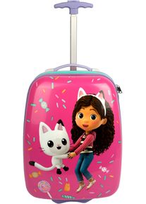 Undercover Kinder Kinderkoffer "Gabby's Dollhouse, 46 cm", lila, Polycarbonat, bedruckt, Koffer, mit Teleskopstange