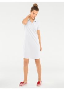 Heine Damen Shirtkleid "Polokleid", weiß, Gr. 34, unifarben, 95% Baumwolle, 5% Elasthan, Kleider