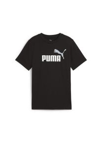 Puma Kinder T-Shirt "Essentials Colour No.1 Logo T-Shirt Jungen", schwarz, Gr. 176, Obermaterial: 100% Baumwolle; Rippe: 20% Polyester, 80%