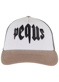 PEQUS Damen Trucker Cap "PEQUS PEQUS Mythic Logo Cap", beige, casual, 100% Kunststoff, Caps