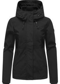 Ragwear Damen Outdoorjacke "Sunniva B", schwarz, casual, Gr. XL, Obermaterial: 100% Polyester, Innenfutter: 100% Polyester, Jacken, Übergangsjacke