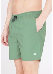 CRUZ Herren Badehose "Eyemouth", grün, Gr. 4XL, unifarben, Polyamid, Badehosen, mit atmungsaktiver Eigenschaft