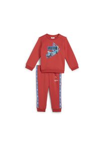 Puma Kinder Jogginganzug "Puma x HOT WHEELS Minicats Set mit Crewneck Kinder"rot fire, Gr. 80, Obermaterial: 32% Polyester, 68% Baumwolle; Rippe: 3%