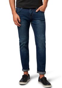 Herren 5-Pocket-Jeans "PIERS", schwarz, modisch, Gr. 33, Tom Tailor Denim, leichte Abriebeffekte, Denim/Jeans, Obermaterial: 99% Baumwolle, 1%