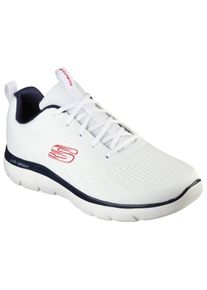 Skechers Herren Sneaker "SUMMITS-TORRE", Gr. 47,5, blau, Textil, casual, Schuhe, Freizeitschuh, Trainingsschuh, Schnürschuh mit Memory Foam