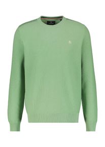 Lerros Herren Strickpullover "Lerros Rundhals Strickpullover", grün, Gr. 6XL, 100% Baumwolle, Pullover