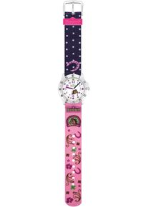 Scout Kinder Quarzuhr "Pferdeuhr, Achtion Girls, 280378065", bunt, Armbanduhren, Armbanduhr, Kinderuhr, Lernuhr,Geschenkidee,