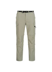 DEPROC Active Damen Outdoorhose "KENORA Full Stretch Double Zip-Off", beige, Gr. 17, 95% Polyester; 5% Elastan, Hosen, auch in Großen Größen