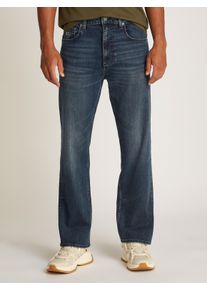 Tommy Jeans Herren Straight-Jeans "Otis Regular Straight", blau, casual, Gr. 34, unifarben, Denim/Jeans, Obermaterial: 99% Baumwolle, 1% Elasthan,