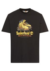 Timberland Herren T-Shirt, schwarz, casual, Gr. XXL, Obermaterial: 100% Baumwolle, Shirts