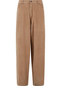 Urban Classics Herren Stoffhose "Urban Classics Herren 90 ́s Corduroy Pants", beige, Gr. 32, unifarben, 100% Baumwolle, Hosen