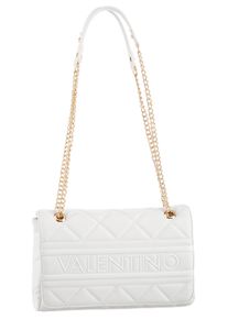 Valentino Handbags VALENTINO BAGS Damen Schultertasche "ADA", weiß, Polyurethan (PU), geprägtes Muster, unifarben, Taschen, Handtasche Damen Tasche Damen Henkeltasche