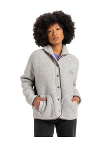 Quiksilver Damen Funktionsjacke "Sherpa Heather", grau, Gr. S, 100% Polyester, Jacken