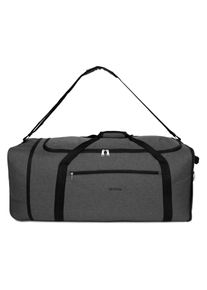 Weichgepäck-Trolley "Blnbag M4", Hauptstadtkoffer, schwarz, Polyester, Koffer, Reisetasche Duffle Bag Reisegepäck Aufgabegepäck