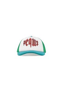 PEQUS Damen Trucker Cap "PEQUS PEQUS Mythic Logo Trucker Cap", grün, casual, 100% Baumwolle, Caps