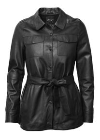 Maze Damen Lederjacke "42021100", schwarz, Gr. M, Obermaterial: 100% Lammleder / Innenfutter: 100% Baumwolle/ Ärmelfutter: 100% Polyester, Jacken