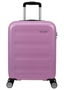 Trolley "ASTROBEAM 55", American Tourister, lila, Polycarbonat, ABS, unifarben, Koffer, Handgepäck-Koffer Reisegepäck Koffer TSA-Zahlenschloss