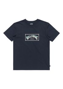 Billabong Kinder T-Shirt, blau, sportlich, Gr. 14, unifarben, Single Jersey, Obermaterial: 100% Baumwolle, Shirts