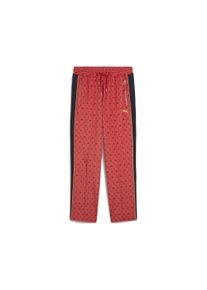Puma Herren Sporthose "Road To Unity Graphic Relaxed Trainingshose Herren"rot fire aop, Gr. S, mehrfarbig, Obermaterial: 11% Elasthan, 89% Polyester;
