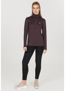 WHISTLER Damen Langarmshirt "Juice", lila, casual, Gr. 44, unifarben, 98% Polyester, 2% Elasthan, Shirts, mit praktischer Quick Dry-Funktion