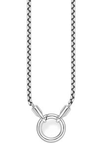 Thomas Sabo Damen Kette ohne Anhänger "Box Chain Kette Silber, KE2322-637-21-L60", 60, Silber 925 (Sterlingsilber), silber, Silber 925
