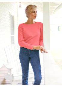 Heine Damen Strickpullover "Pullover", orange, Gr. 34, unifarben, 100% Baumwolle, Pullover
