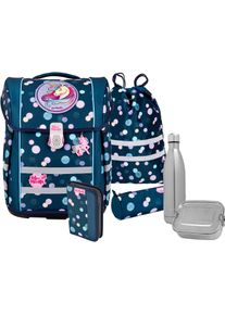 McNeill Kinder Schulranzen "Perfecto, Polly", bunt, Polyester, Rucksäcke, inkl. Federmäppchen, Turnbeutel, Schlamperrolle & Motivmagnet