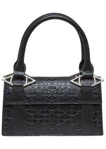 PEQUS Damen Umhängetasche "PEQUS PEQUS Astéria Mini Handbag", schwarz, 100% Kunststoff, unifarben, Taschen