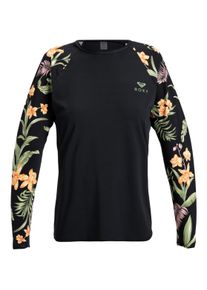 Roxy Damen Shirttop "Lycra", schwarz, Gr. S, 85% Polyester, 15% Elasthan, Tops