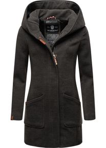 Marikoo Damen Wintermantel "Maikoo", grau, modisch, Gr. S, Oberstoff: 90% Polyacryl, 8% Viskose, 2% Elasthan, Futter: 100% Polyester, Ärmelfutter: