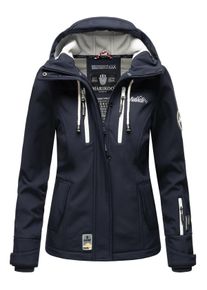 Marikoo Damen Softshelljacke "Kleine Zicke", blau, Gr. M, Obermaterial: 98% Polyester, 2% Elasthan, Innenmaterial: 100% Polyester, Jacken, sportliche