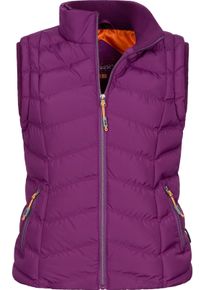 DEPROC Active Damen Steppweste "ELKLANDS Women", pink, casual, Gr. 40, 100% Polyester, Westen, zum Wenden