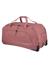 Travelite Weichgepäck-Trolley "KICK OFF, verschiedene Größen und Farben", rosa, Polyester, unifarben, Koffer, Reisetasche Reisegepäck Reisekoffer