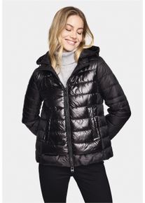 NEW CANADIAN Herren Steppjacke, schwarz, feminin, Gr. 36, unifarben, 100% Polyester, Jacken, mit glänzendem Finish