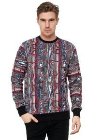 Rusty Neal Herren Sweatshirt, bunt, casual, Gr. XXL, mehrfarbig, 78% Polyester, 20% Viskose, 2% Elasthan, Sweatshirts, im coolen New York-Style